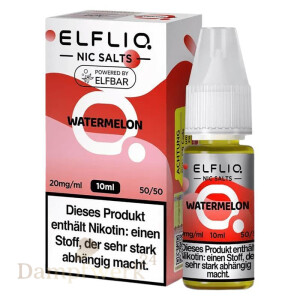 Elfbar ElfLiq Liquid 10ml - Watermelon 20mg