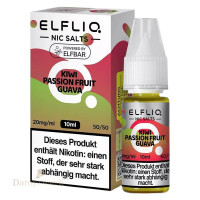 Elfbar ElfLiq Liquid 10ml - Kiwi Passionfruit Guava 20mg