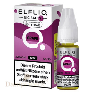Elfbar ElfLiq Liquid 10ml - Grape 20mg