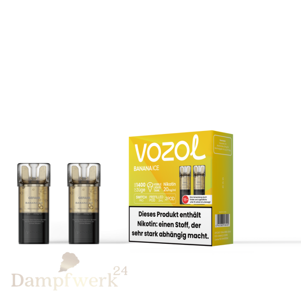 Vozol Switch Pro - Banana Ice Pods (2 stück)