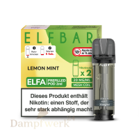 Elfbar ELFA Pods - Lemon Mint