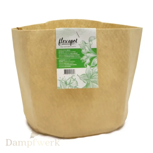 Flexapot Stofftopf Beige 11,4Liter / 3Gallon