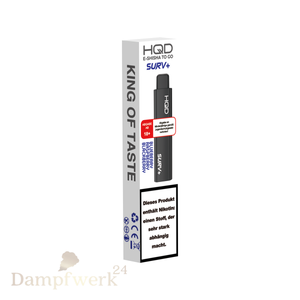 HQD Surv+  - Blueberry Raspberry Blackberry