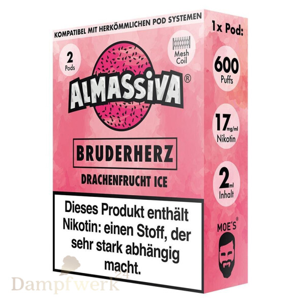 Almassiva Pods - Bruderherz 2er Set 17mg