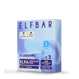 Elfbar ELFA Pods NIKOTINFREI - Blueberry
