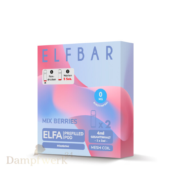 Elfbar ELFA Pods NIKOTINFREI - Mix Berries