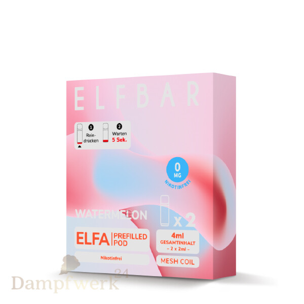 Elfbar ELFA Pods NIKOTINFREI - Watermelon