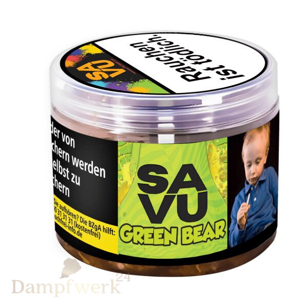 Savu 200g - Green Bear