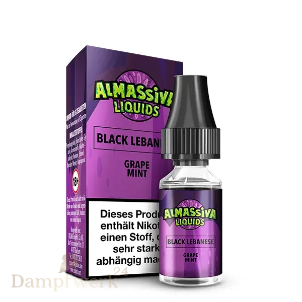 Al Massiva Liquid 10ml - Black Lebanese 10mg