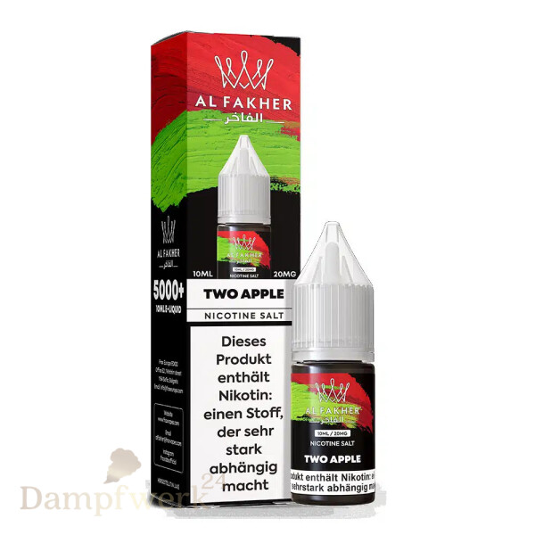Al Fakher Liquid 10ml - Two Apple 20mg