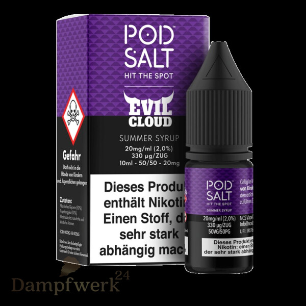 Pod Salt Liquid - Summer Syrup 20mg