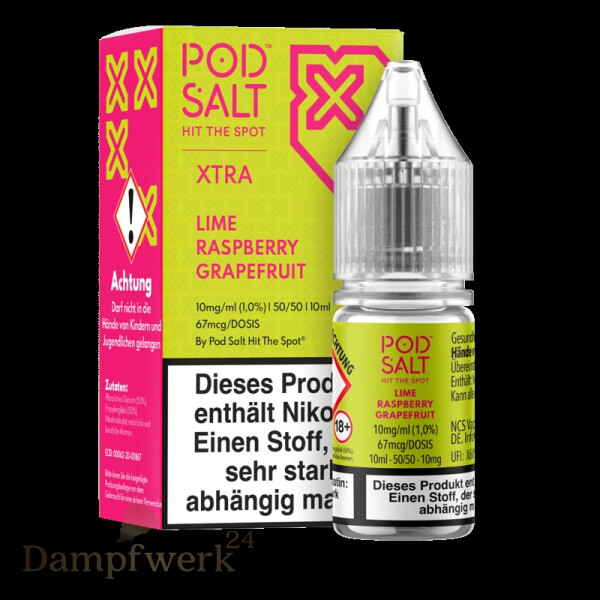 Pod Salt Liquid - Lime Raspberry Grapefruit 20mg