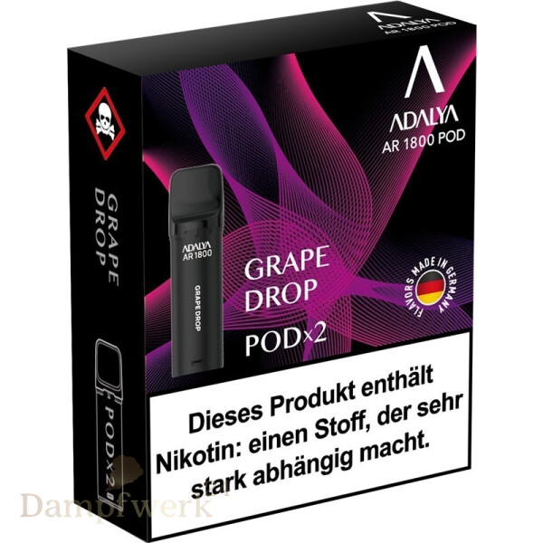 Adalya Alpha Pods - Grape Drop 20mg