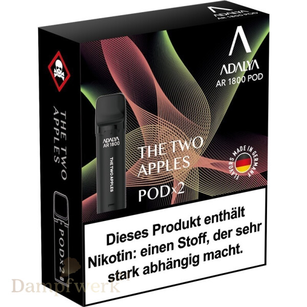 Adalya Alpha Pods - Two Apples 20mg