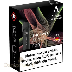 Adalya Alpha Pods - Two Apples 20mg