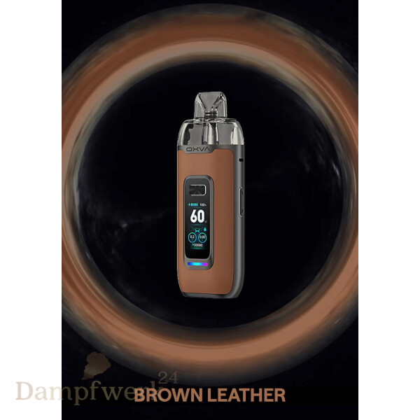 Oxva VPrime Pod Kit Brown Leather