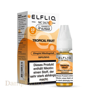 Elfbar ElfLiq Liquid 10ml - Tropical Fruits 10mg