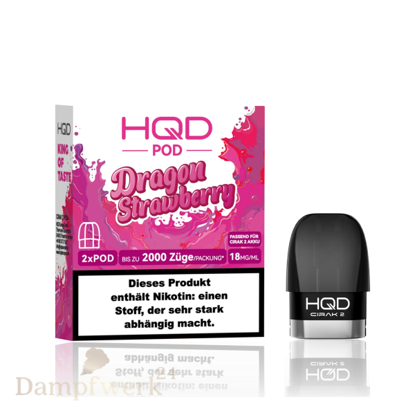 HQD Cirak Pod 2 - Dragon Strawberry