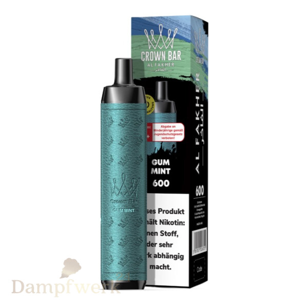 Al Fakher 600 Vapes 2ml Gum Mint 20mg