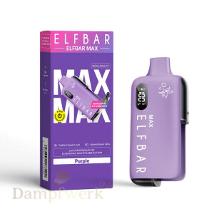 Elfbar Max Akku Lila