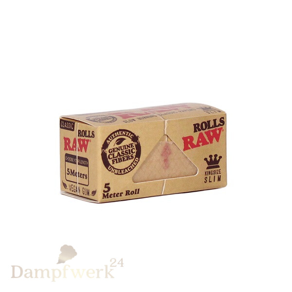 RAW Classic King Size Rolls 5 Meter (einzeln)
