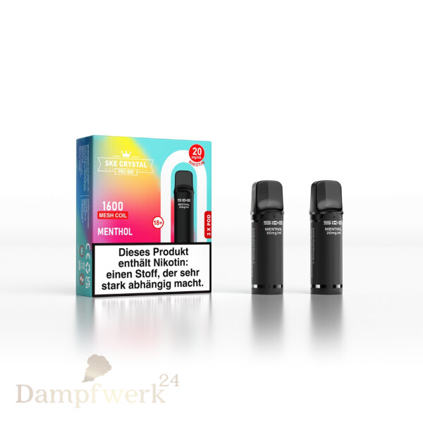 Crystal Pod 800 2er Set Menthol