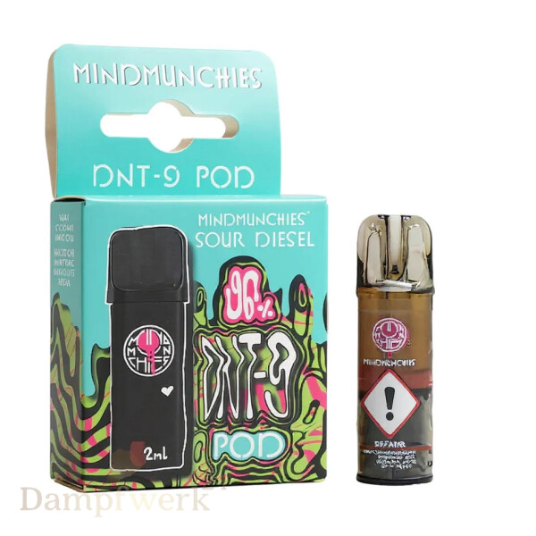 MindMunchies DNT-9 Pod 2ml Sour Diesel