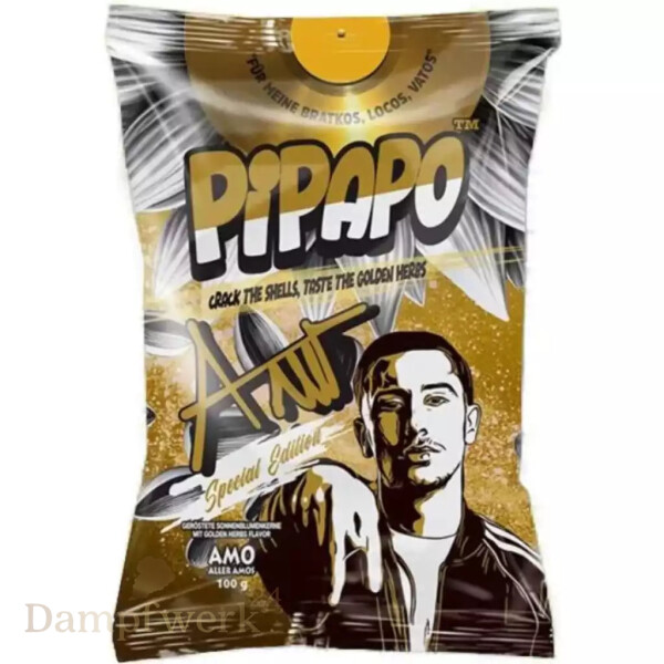 Pipapo Amo 100g - Sonnenblumenkerne Golden Herbs Special Edition