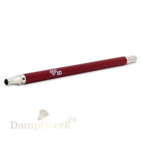 WD Hookah - Carbon Mundstück Rot (36cm)