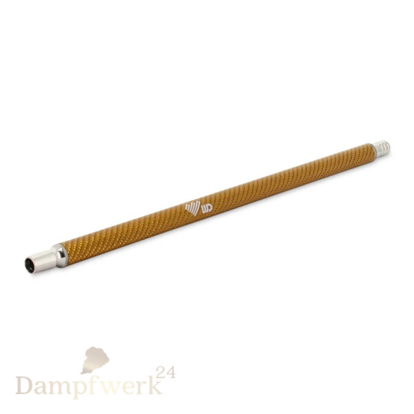 WD Hookah - Carbon Mundstück Gold (36cm)