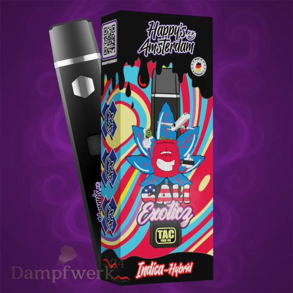 Happy Amsterdam - TAC Vape 1000mg Cali Exoticz