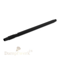 WD Hookah - Aluminium Mundstück Schwarz (36cm)