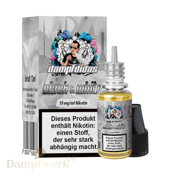 Dampfdidas Liquid 10ml /20mg Black & White