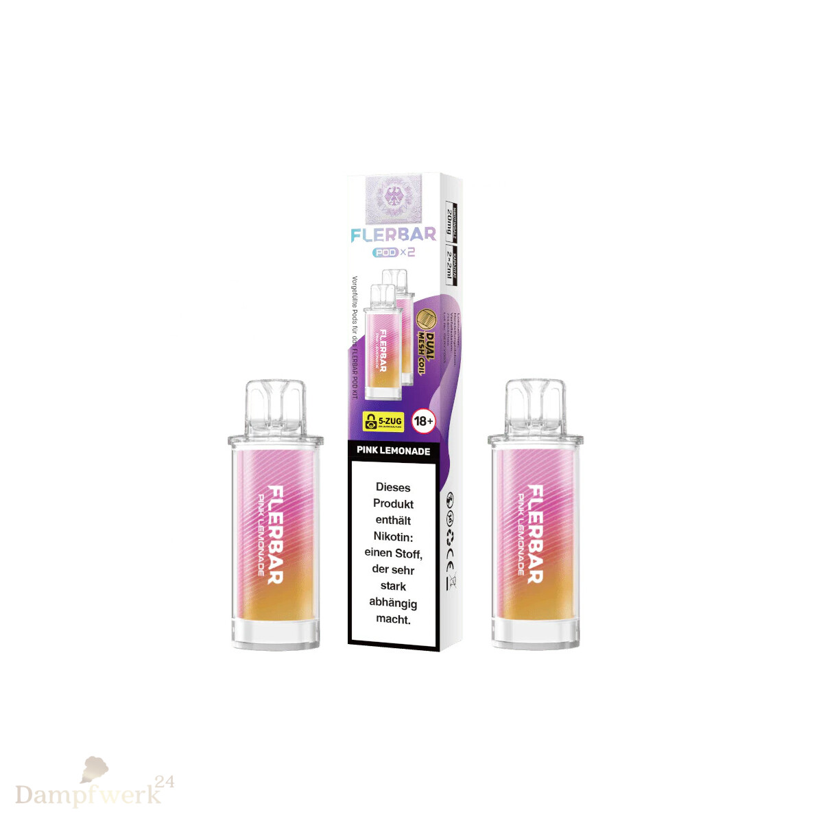 Flerbar Pod - Pink Lemonade box