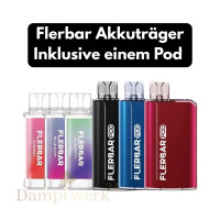 Flerbar Set Angebot Akkuträger und Pod Kombination