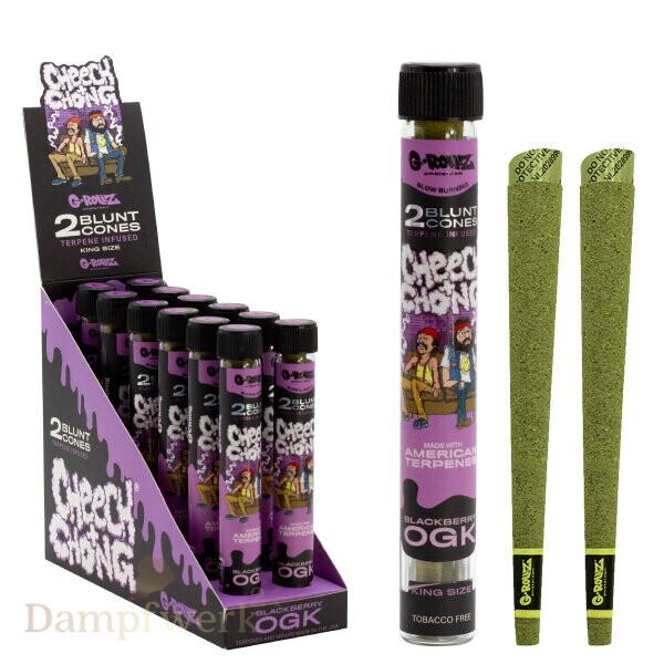 G-Rollz Terpene Infused Cones 2er Pack Blackberry OGK (Cheech & Chong)