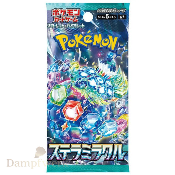 Pokemon TCG Booster Pack - Stellar Miracle SV7 Japanisch