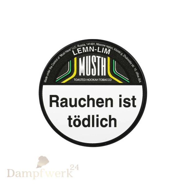 MustH 200g - Lemn Lim
