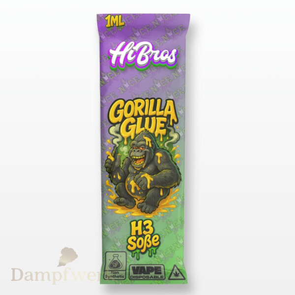 HiBros H3 Blend - Vape Pen 1ml Gorilla Glue