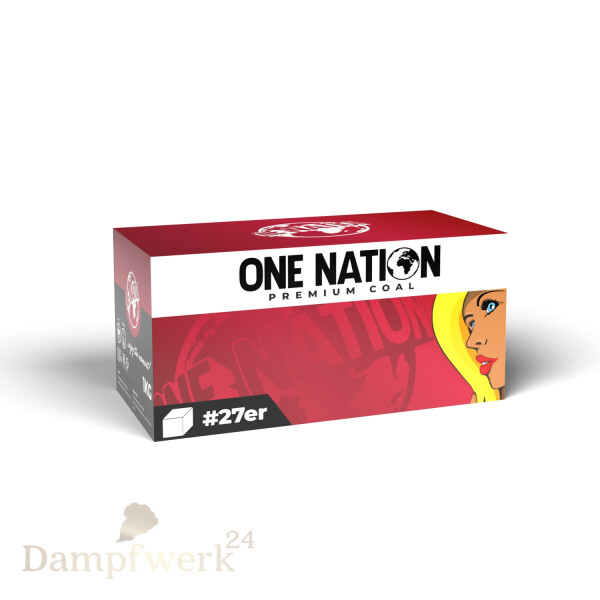 One Nation 27er Shisha Kohle 1kg
