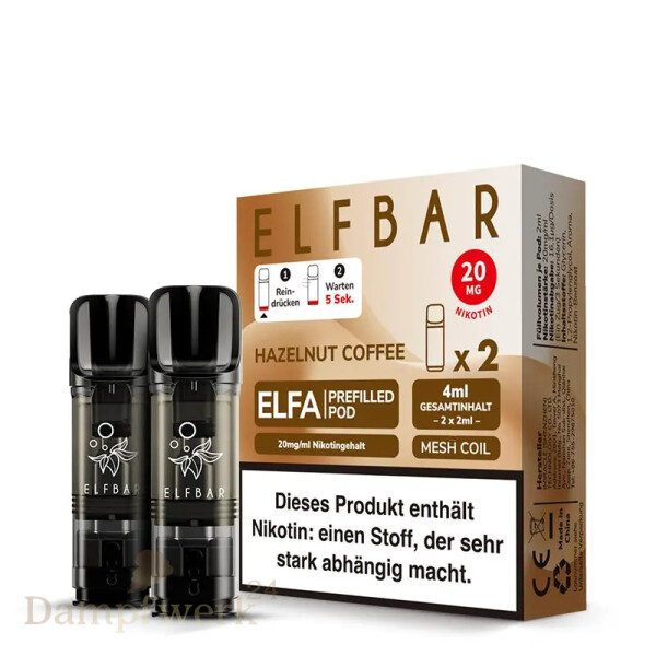 Elfbar ELFA Pods - Hazelnut Coffee