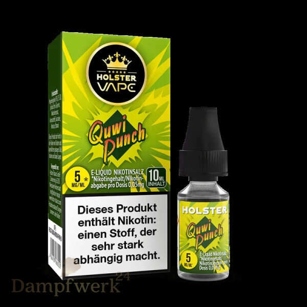 Holster E-Liquid 5mg Quwi Punch
