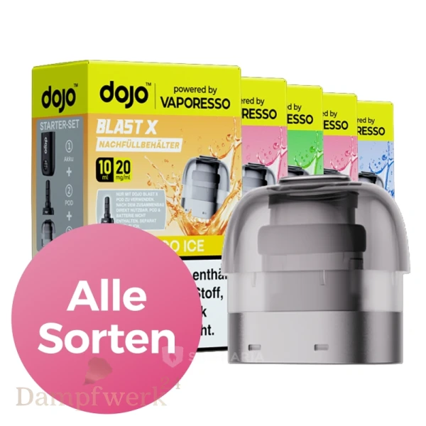 Dojo Blast X Vaporesso  - Nachfüllbehälter 20mg/10ml