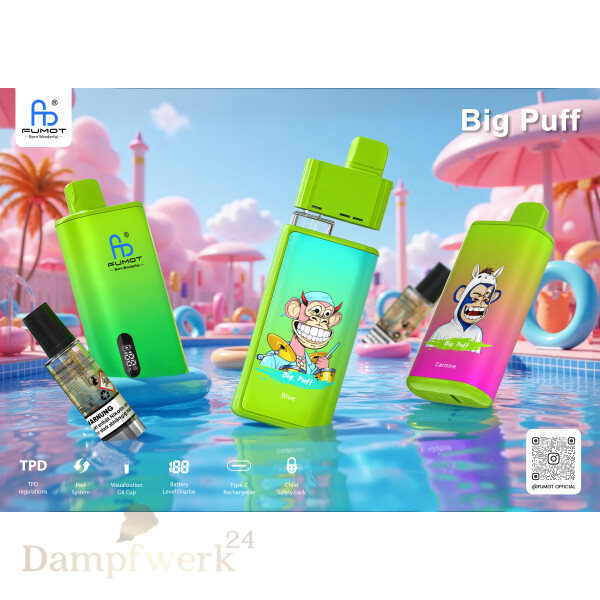 Fumot RandM Tornado Big Puff POD 20mg/10ml