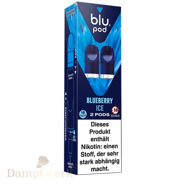 blue 2.0 Pod 18mg/ml - Blueberry Ice