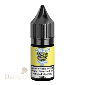 Owliq 10ml - Banana Ice 10mg