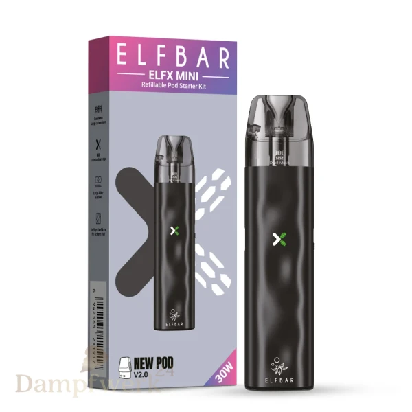 Elfbar ELFX Mini Pod Kit - Black