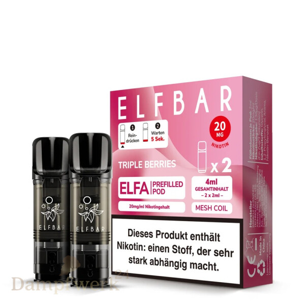 Elfbar ELFA Pods - Triple Berry