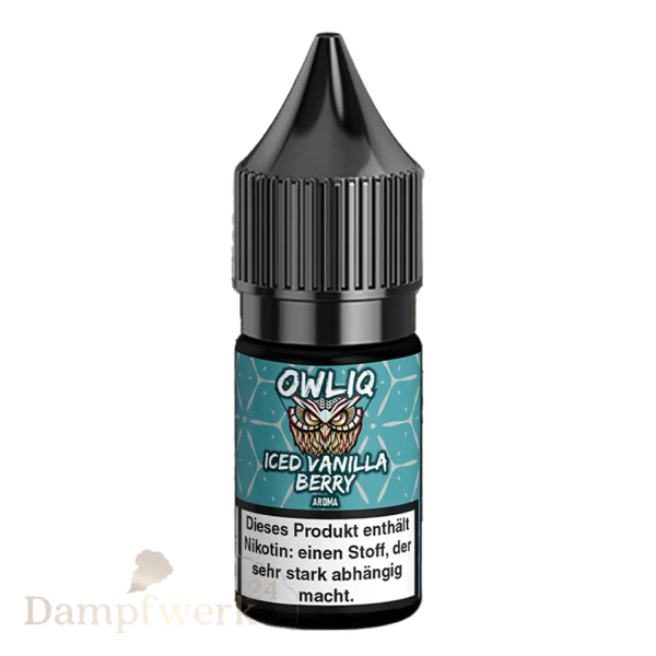 Owliq 10ml - Iced Vanilla Berry 10mg