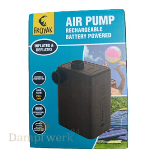 Froyak - Elektrische Luftpumpe mit Akku